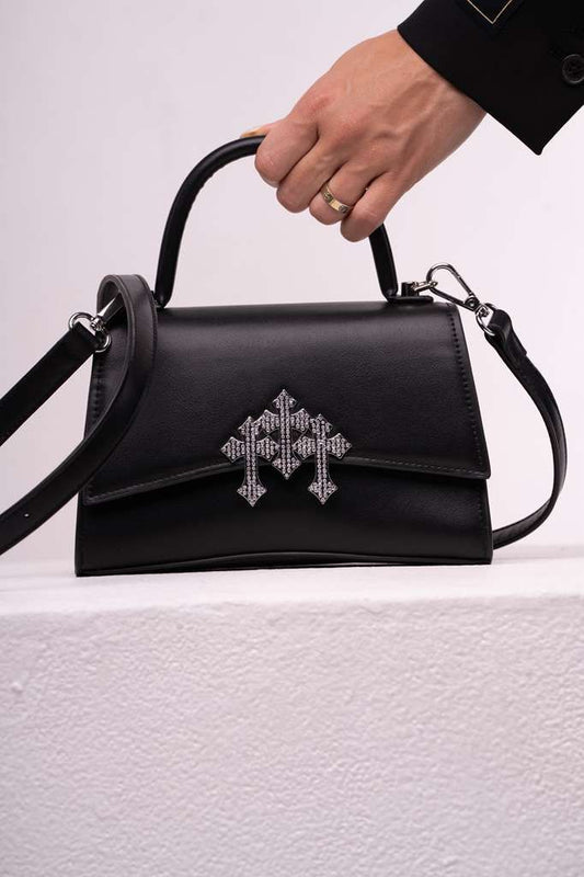 BOLSA NEGRA CHROME X BARBAS HATS