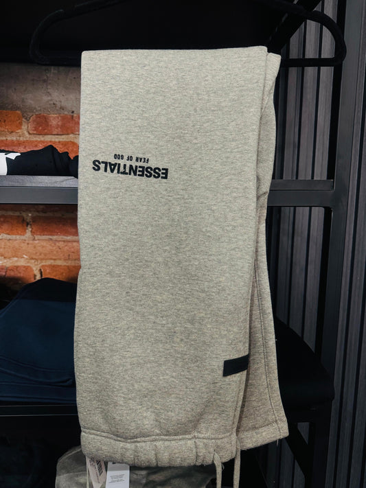 ESSENTIALS - PANTS DARK OATME