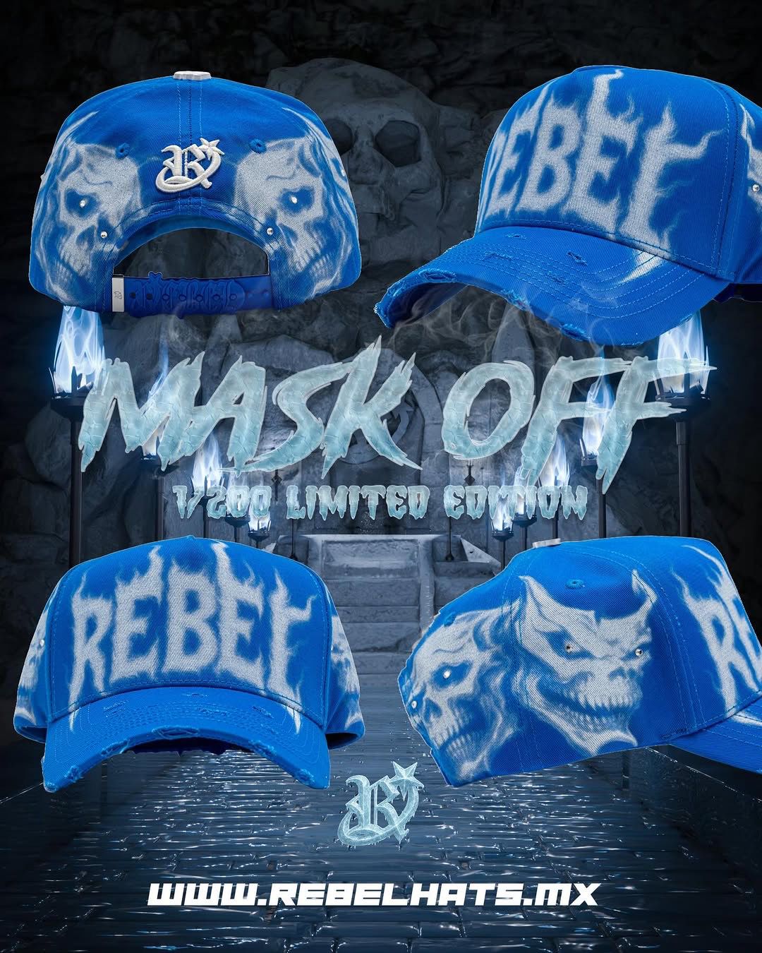 REBEL CAVE - MASK OFF FULL SET
