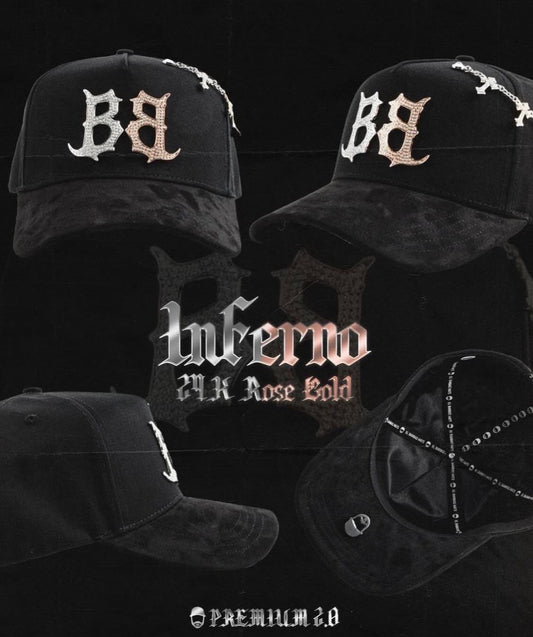 Barbas Hats -Platinum 2.0 Inferno Rose Gold