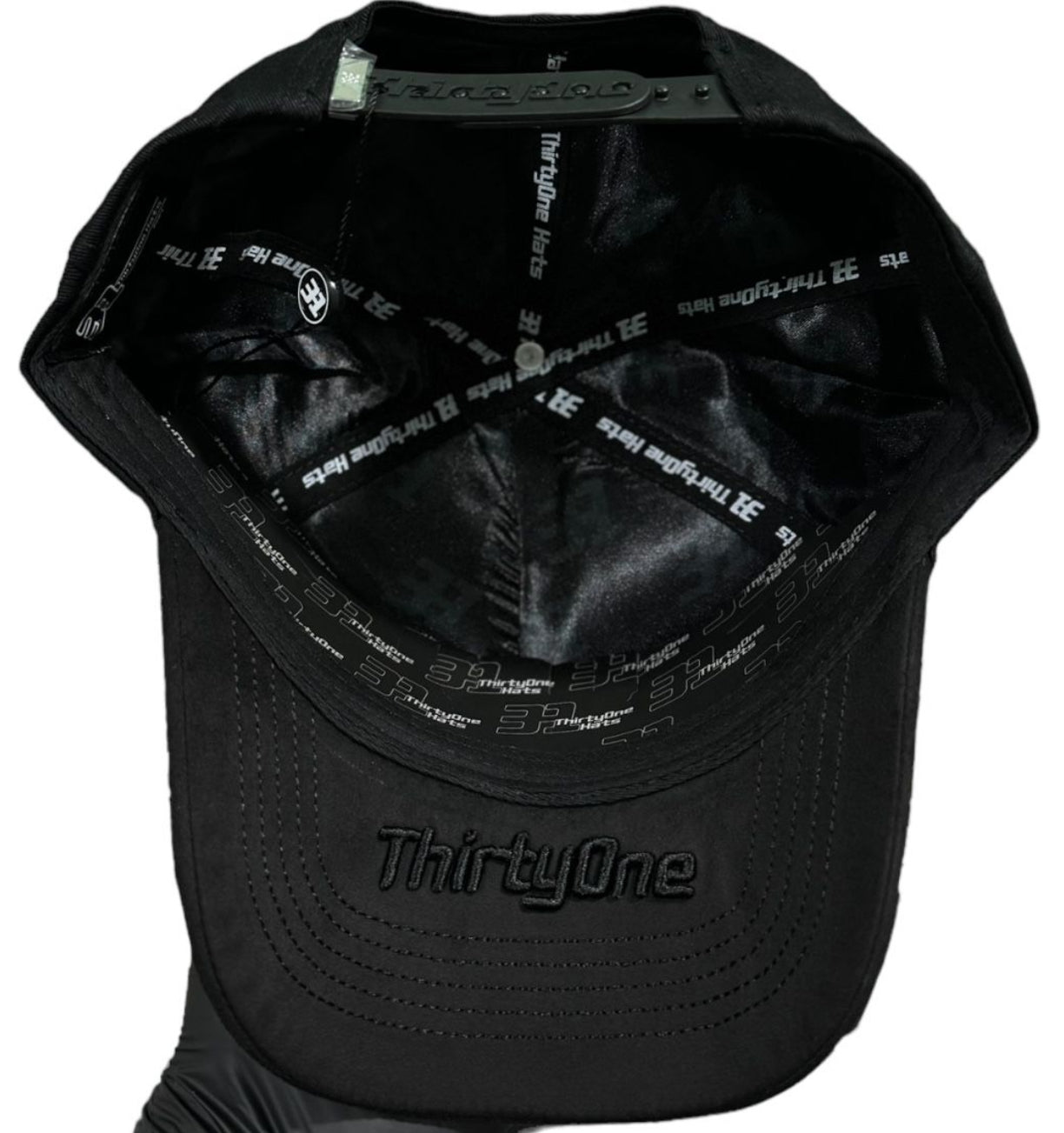 GORRA 31 HATS - “NY CRISTAL BLACK”