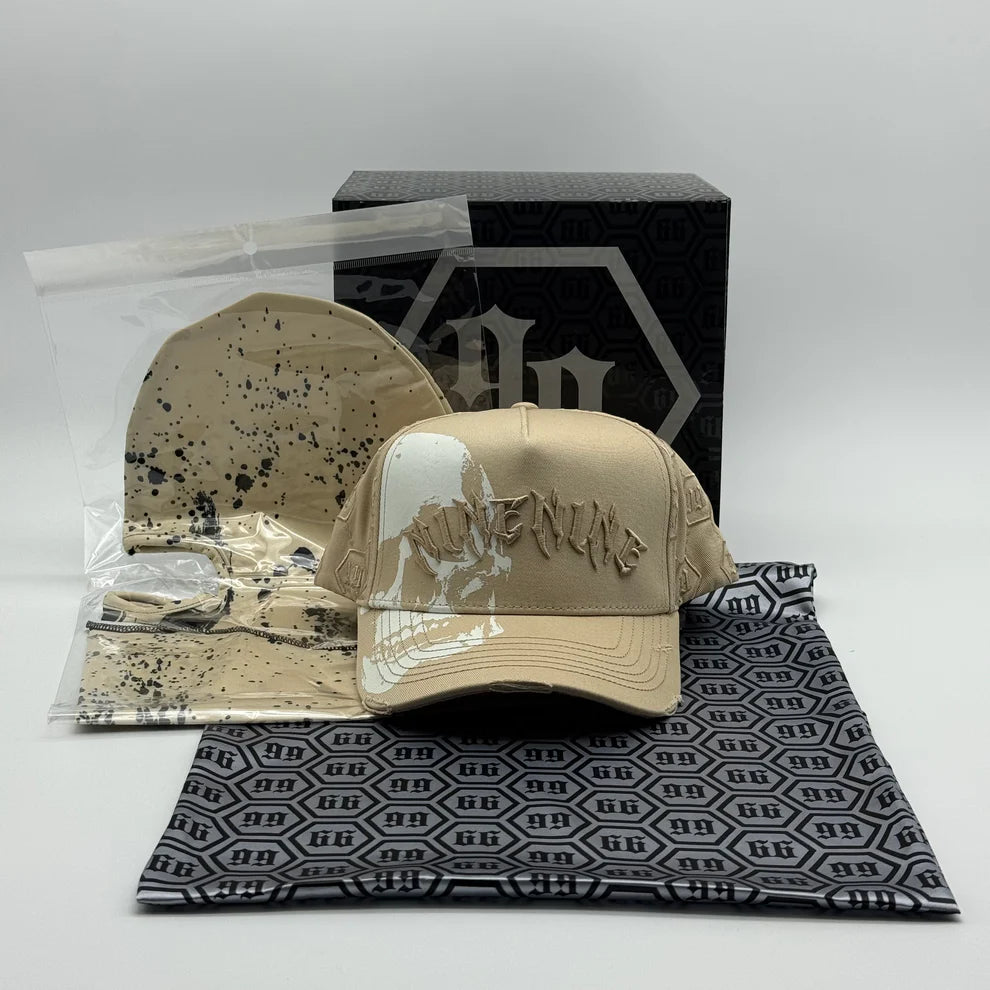 NINETY9 CAPS - SKULL CRUSHED FULL SET