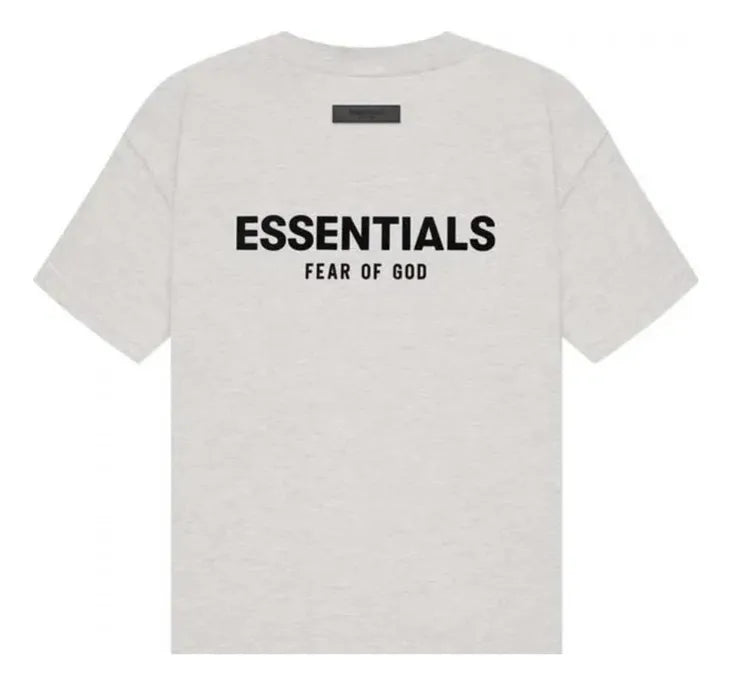 ESSENTIALS - TSHIRT LIGHT OATME