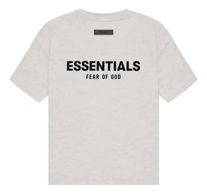 ESSENTIALS - TSHIRT LIGHT OATME