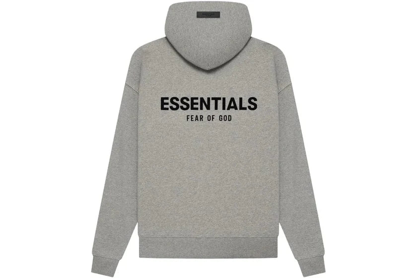 ESSENTIALS - HOODIE DARK OATME SS22