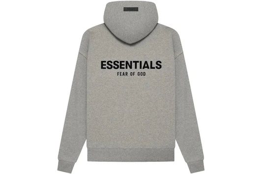 ESSENTIALS - HOODIE DARK OATME SS22