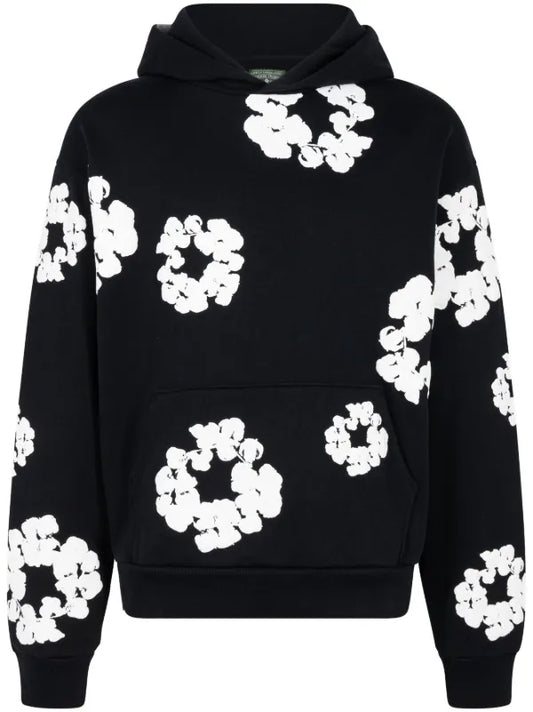 DENIM TEARS - HOODIE BLACK & WHITE