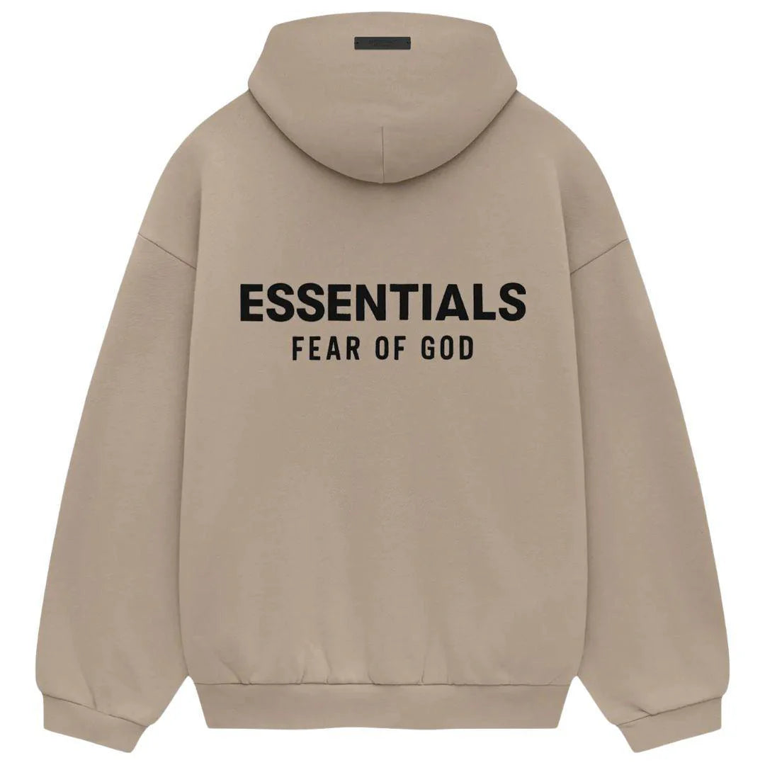 ESSENTIALS - HOODIE DESERT SAND SS24