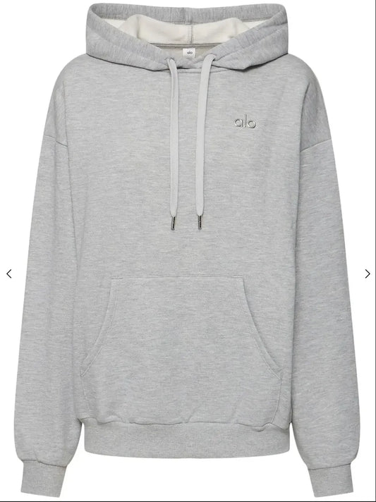 alo - HOODIE YOGA GRAY