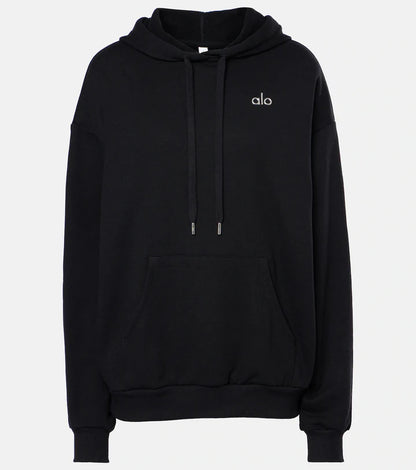 alo - HOODIE YOGA BLACK