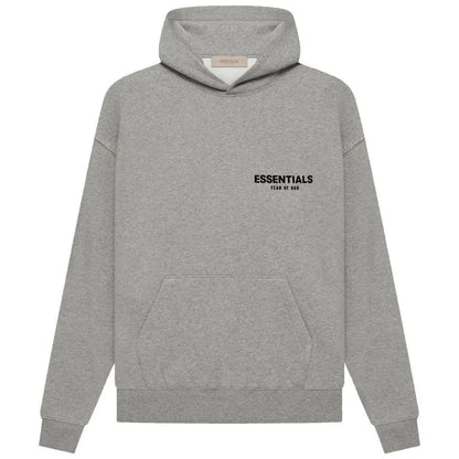 ESSENTIALS - HOODIE DARK OATME SS22