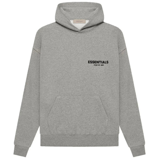 ESSENTIALS - HOODIE DARK OATME SS22