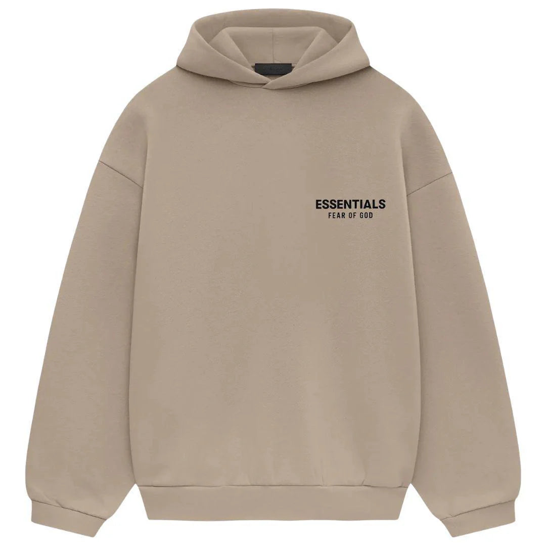 ESSENTIALS - HOODIE DESERT SAND SS24