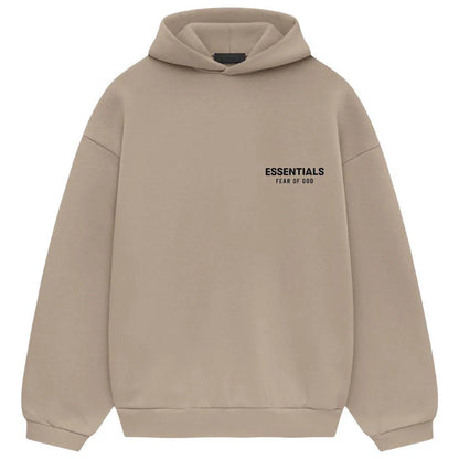 ESSENTIALS - HOODIE DESERT SAND SS24