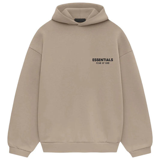 ESSENTIALS - HOODIE DESERT SAND SS24