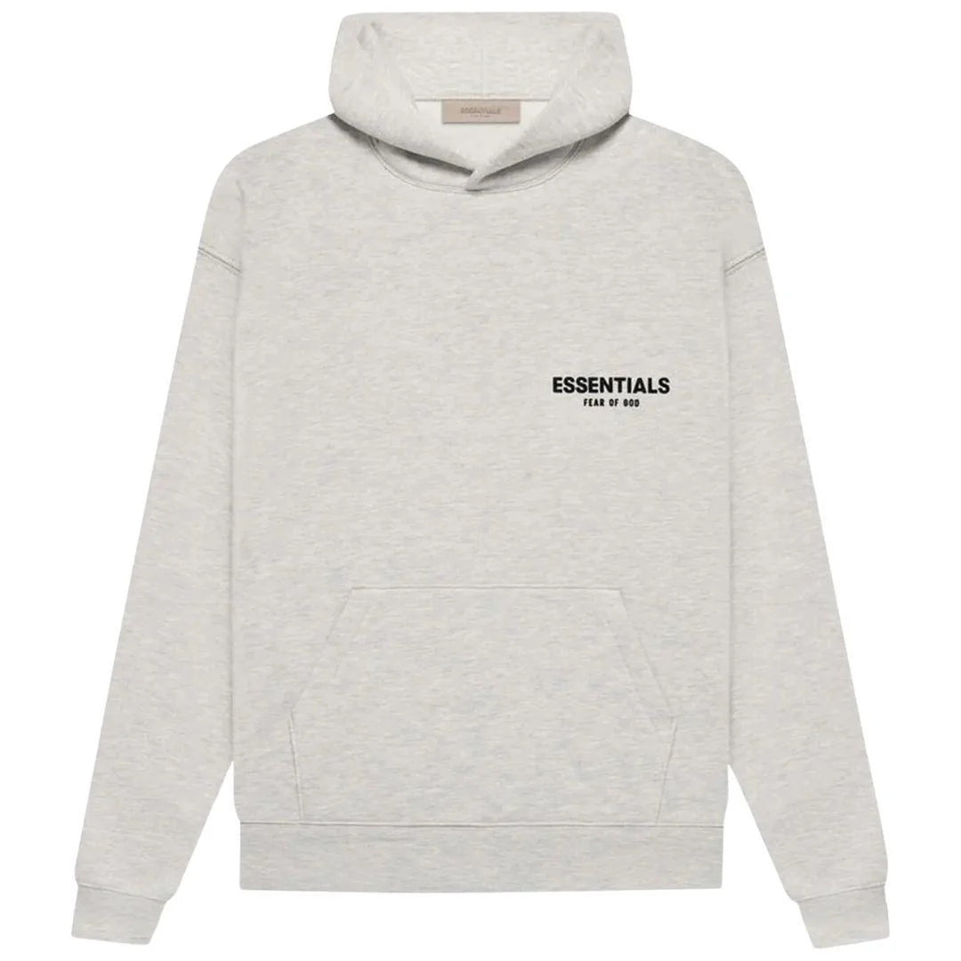 ESSENTIALS - HOODIE LIGHT OATME SS22