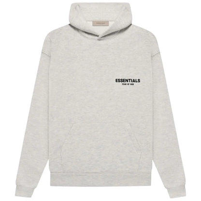 ESSENTIALS - HOODIE LIGHT OATME SS22