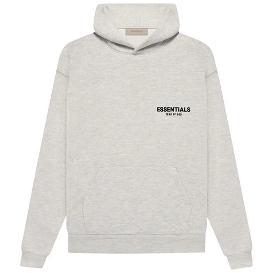 ESSENTIALS - HOODIE LIGHT OATME SS22