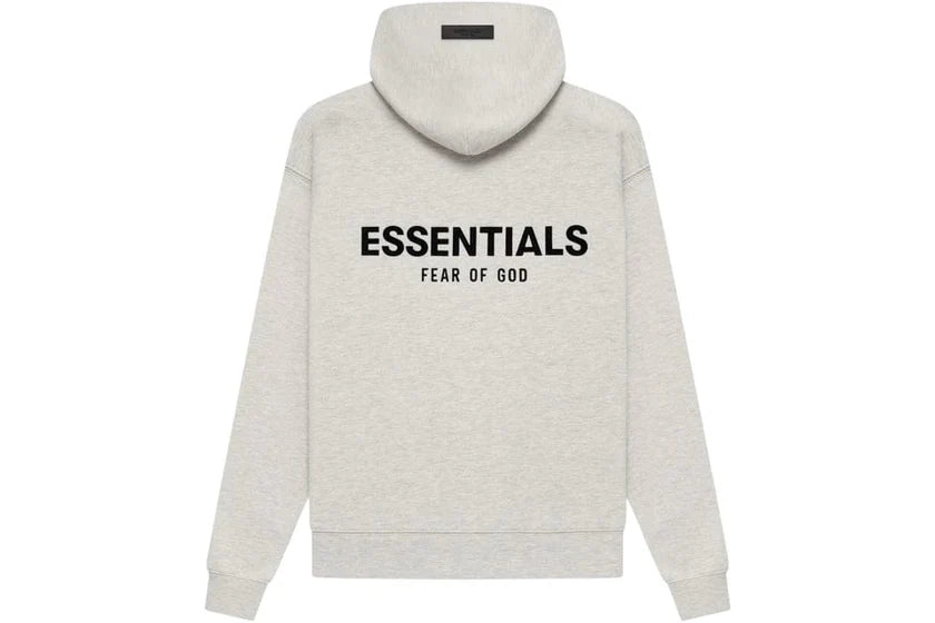 ESSENTIALS - HOODIE LIGHT OATME SS22