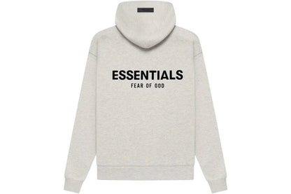 ESSENTIALS - HOODIE LIGHT OATME SS22
