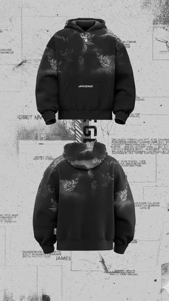 JAYCEEAGE - HOODIE SKYBLACK