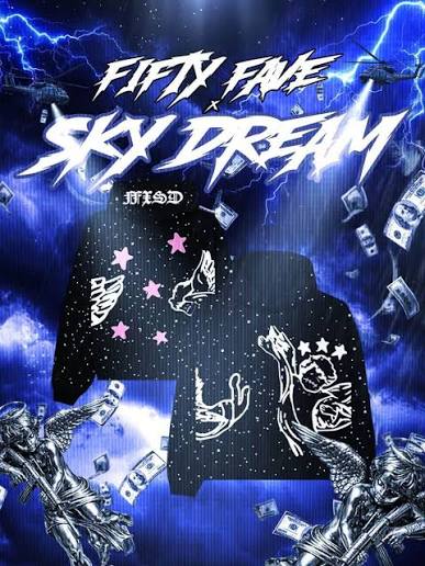 FIFTY FAVE - HOODIE SKY DREAM