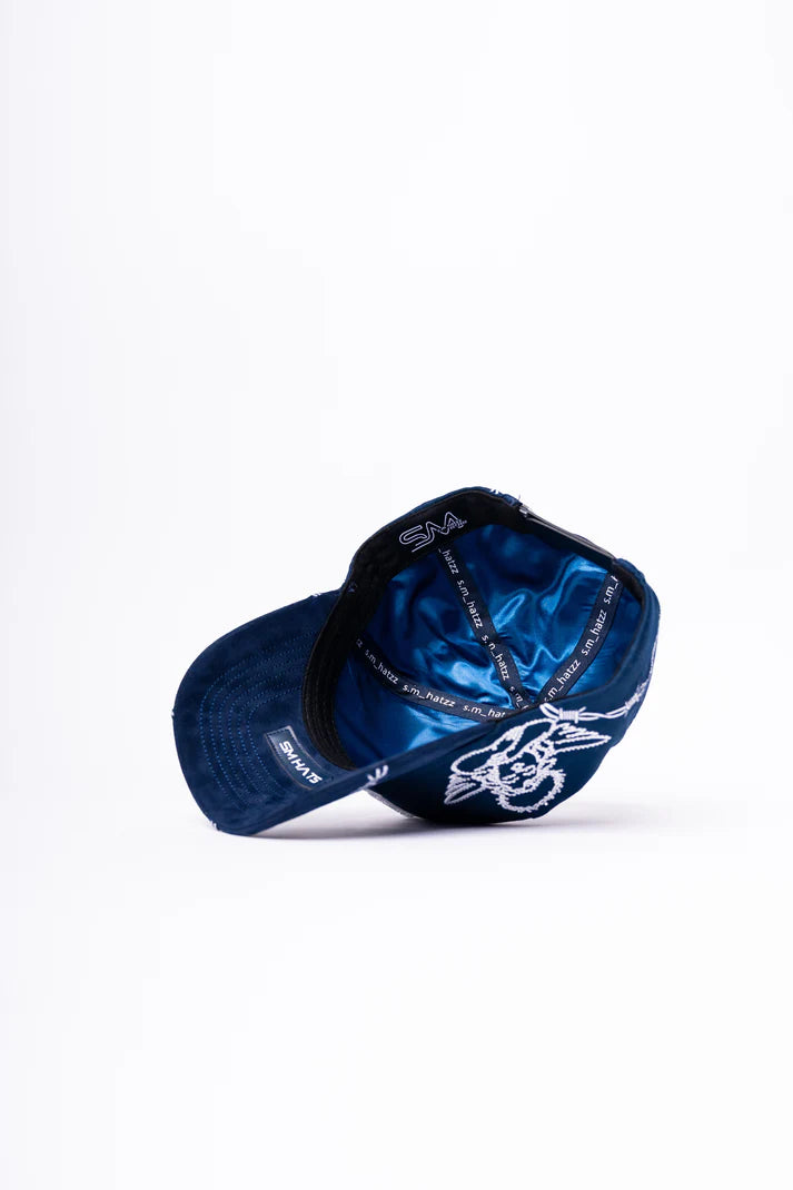GORRA SMHATZZ - "NY BARBED WINGS BLUE"