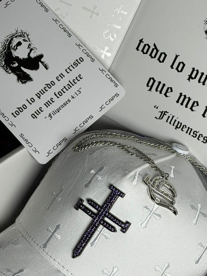 JC CAPS - FILIPENSES 4:13 BLANCA FULL SET