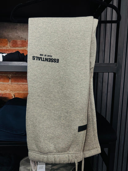 ESSENTIALS - PANTS DARK OATME