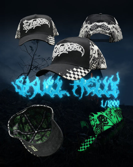 REBEL - TRICK TREAT  SKULL HELLY